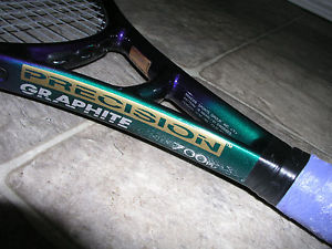 Prince Precision Graphite 700PL OS 107 4 3/8 Tennis Racquet w/ case