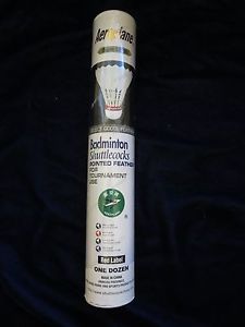 Aeroplane badminton shuttlecocks Super G1130 red label one dozen unused