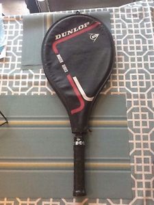 Dunlop Master Plus Black And Silver Tennis Racquet 4 3/8" Grip, Rare