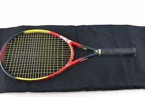 Prince Precision Equipe OS 110 4 1/2"  Grip Tennis Racquet ~ Good Condition