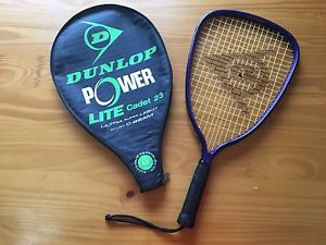 Dunlop Graphite Super Lite Raquetball Racquet W Dunlop Power Lite Bag Carry Case