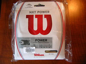 Wilson NXT Power 17g, 4 sets