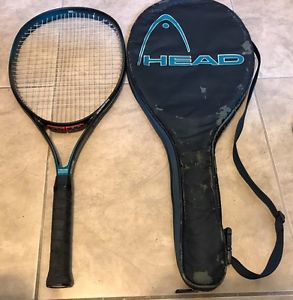 Head TRISYS 190 Double Power Wedge 720 CM Tennis Racket w/ case