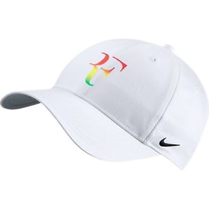 2016 Nike RF Roger Federer Iridescent Cap White/Rainbow Foil - Special Edition