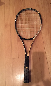 Used Wilson Blade 98 Tennis Racquet Grip 3/8