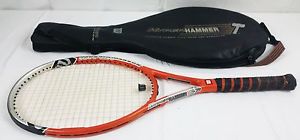 Hyper Hammer Wilson Hyper Carbon Mid Plus 95" Tennis Racquet 4 3/8 + Case Bag