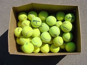 100 Indoor Hard Court Tennis Balls
