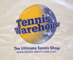 3 Different New Men's Tennis Warehouse White Cotton T Shirts Size Medium M