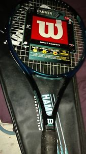 Wilson hammer Tennis Racquet 27 in length swing index number 5.0