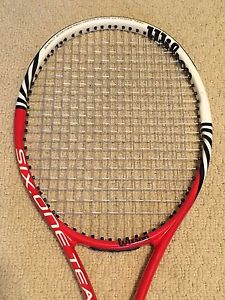 Wilson Six One 95 BLX Tennis Racquet (18 x 20) L2 4 1/4"