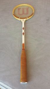 Vintage Wooden Squash Racket In Great Condition