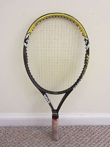 Wilson Hyper Hammer 6.3 OS 110 Grip 4 1/2 Tennis Racquet Racket Powerful Fast