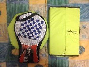 Beach Shore Sea Tennis Ping Pong Racket Game Balls Big Play Ping Pong
