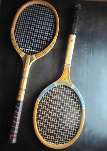 Vintage Wright and Ditson Tennis Racquets 1930s-1940s