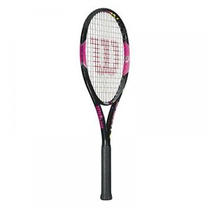 Wilson Burn 100 LS fucsia Raqueta tennis encordada NUEVO