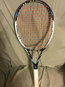 wilson juice 100 blx tennis racket grip size 4 3/8