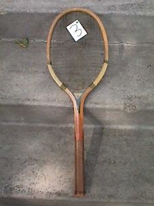 Hilton Collins Co. IROQUOIS Wood Vintage Tennis Racquet *FREE USA SHIPPING* R3