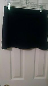 Womens LBH Black Tennis Athletic Skirt Skort Size P New with Tags