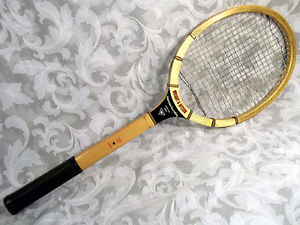 Antique RARE Early WRIGHT & DITSON Mercer Beasley Signature Model Tennis Racket