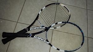 2  Babolat Pure Drive Lite 4 1/4  Tennis Racquets 2012