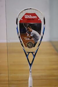 WILSON SQUASH RACKET RACQUET BLX PY-138 138g 12X18 3  3/4" grip