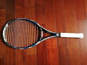 Babolat Pure Drive Racket 4 2/8 Grip with RPM Blast & Gamma Live Wire strings