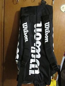 Wilson Tour Thermo Guard Tennis Racquet Bag Backpack Free Shipping