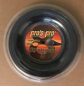 PRO'S PRO STRATEGEM 8 1.25mm Tennis String Reel 660ft/200m