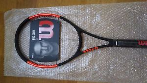 Wilson Pro Staff 97. Grip Size: 4 1/4, (Optional: Free Stringing)