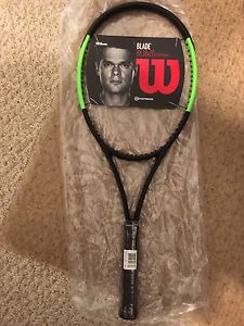 2017 Wilson Blade 98 (18 X 20) Tennis racquet - Unstrung - GRIP 4 1/4 - NEW