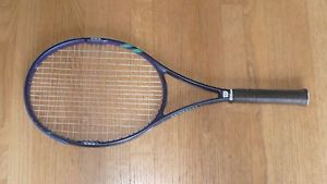 Wilson Graphite Aggressor 8.5si 95 Tennis Racket -  New Grip Wrap - 4 3/8"