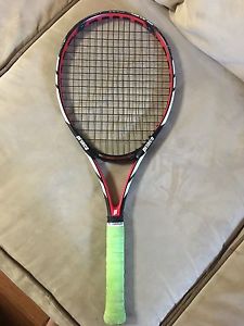 PRINCE WARRIOR 100L ESP 1150 POWER LEVEL TENNIS RACQUET 4 3/8 GREEN GRIP