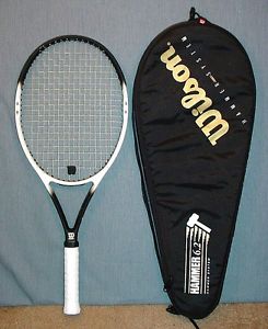 WILSON HAMMER 6.2 110 SQ. IN. OVERSIZE TENNIS RACQUET WITH CASE
