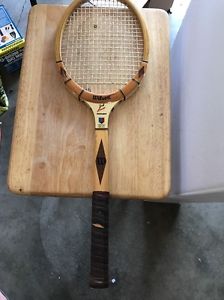 Wilson Jack Kramer Tournament Autographed Vintage Wooden Tennis Racquet