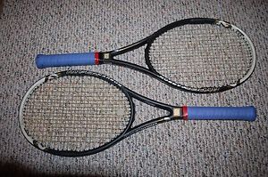 TWO WILSON HYPER HAMMER 5.3 Midplus 95sq Head Tennis Racquets 4.3/8 & 4.5/8 Grip