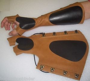 Armschutz COMBI 1 M pour le main droite avec ARC DE GANTS MARRON Parabracci