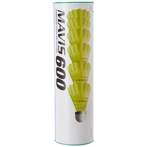 6 X YONEX MAVIS 600 BADMINTON SHUTTLES SHUTTLECOCKS BLUE / MEDIUM MADE IN JAPAN