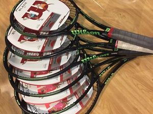 2015 Wilson Blade 98 18x20 4 3/8 grip tennis racquets