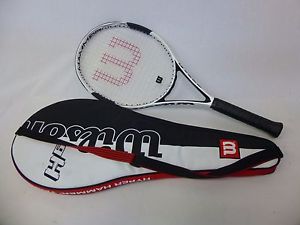 Wilson Carbon Matrix 6 Hammer OS (110) Tennis Racquet. 4 3/8. 27.5"