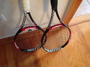 Tennis, Racquets, Technifibre, GripSize 4+, Used