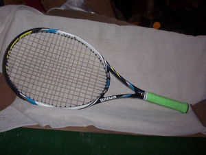 Wilson Juice 108 tennis racquet 4 3/8 grip size.