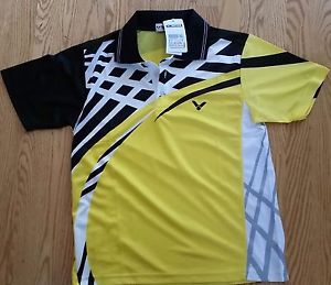 Victor Mens  Badminton Table Tennis Polo Shirt Size M - NWT