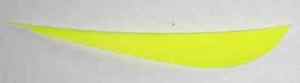 24 PARABOL 3" JAUNE NÉON Plume de turquie Flèche embouti Flèches Plumes rw