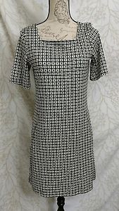 TAIL Athletic Dress Retro Print Size XS  Zip Pockets Casual to Career