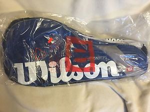 Wilson Tour Blue Large 6 Tennis racquet bag NEW With Tags 30"x13"x11"