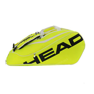 HEAD 2017 Tennisball 9R Supercombi Radical Team Racquet Pack Lime NWT 283806
