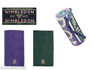 Wimbledon Men's Championship Towel 2017 & 2 matching guest towels set of 3