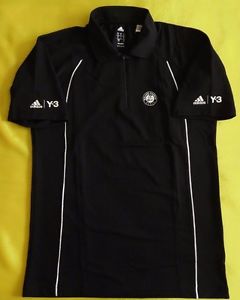 5+/5  Roland Garros white tennis polo shirt Y-3 Adidas BNWT