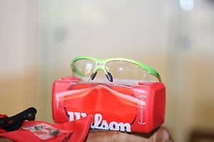 WILSON RACQUETBALL EYEWEAR EYE PROTECTION NVUE GREEN