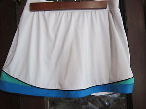 2 piece tail sport outfit, skirt/skort  top tennis sports wear athletic wear M